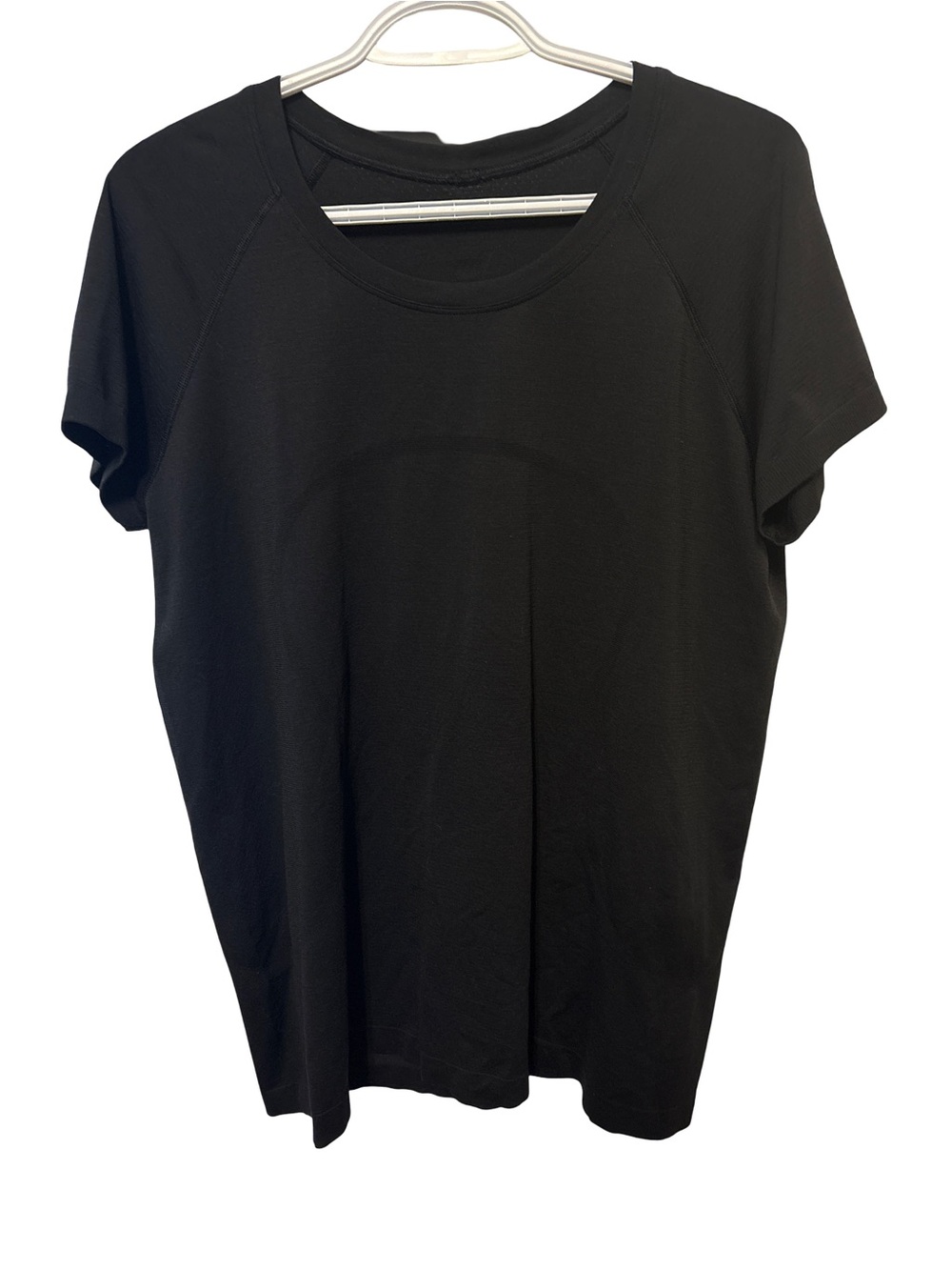 lululemon athletica Black Short-Sleeve Crew Tee